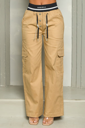 Made in LA 2 pieces set cargo pants