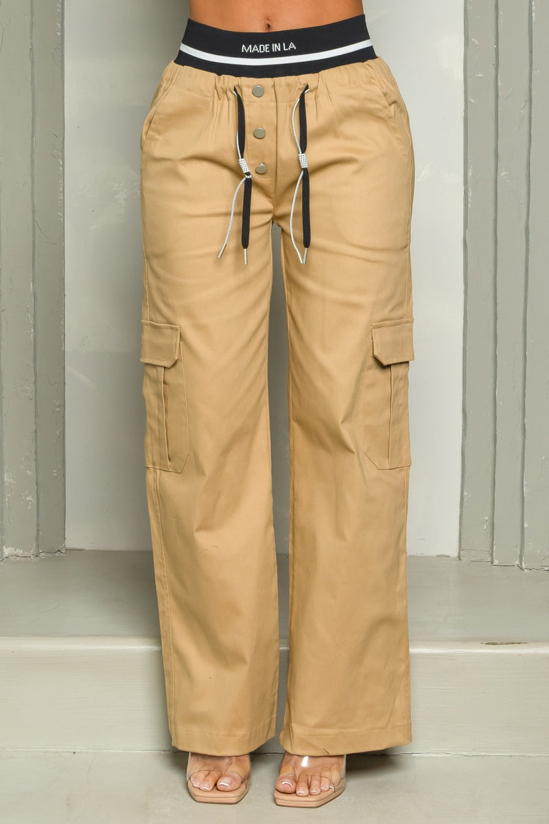 Made in LA 2 pieces set cargo pants