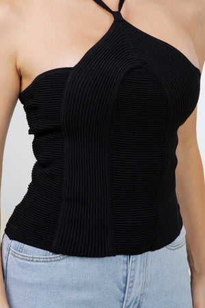 Ator textured knit top