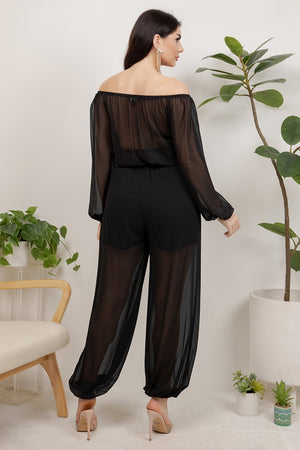 Orion 2 piece set long sleeve top with jogger pants