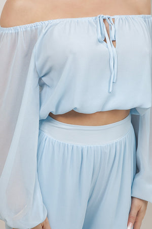 Orion 2 piece set long sleeve top with jogger pants