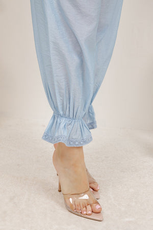 Thian sheer balloon pants