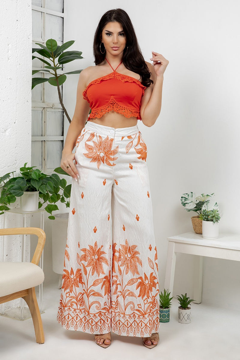 RIU GUIPURE LACE CROP TOP – Balboa Fashion