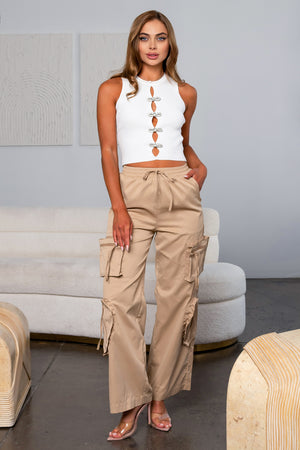 SAU PABLO HEART CARGO PANTS