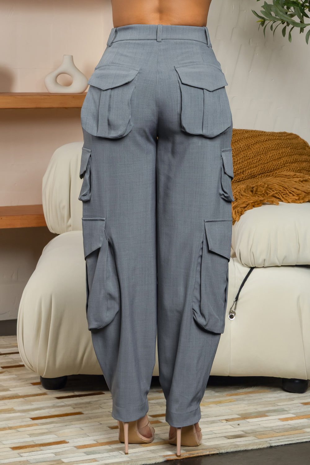 Balboa Fashion Chenoa Cargo Pants - Blue