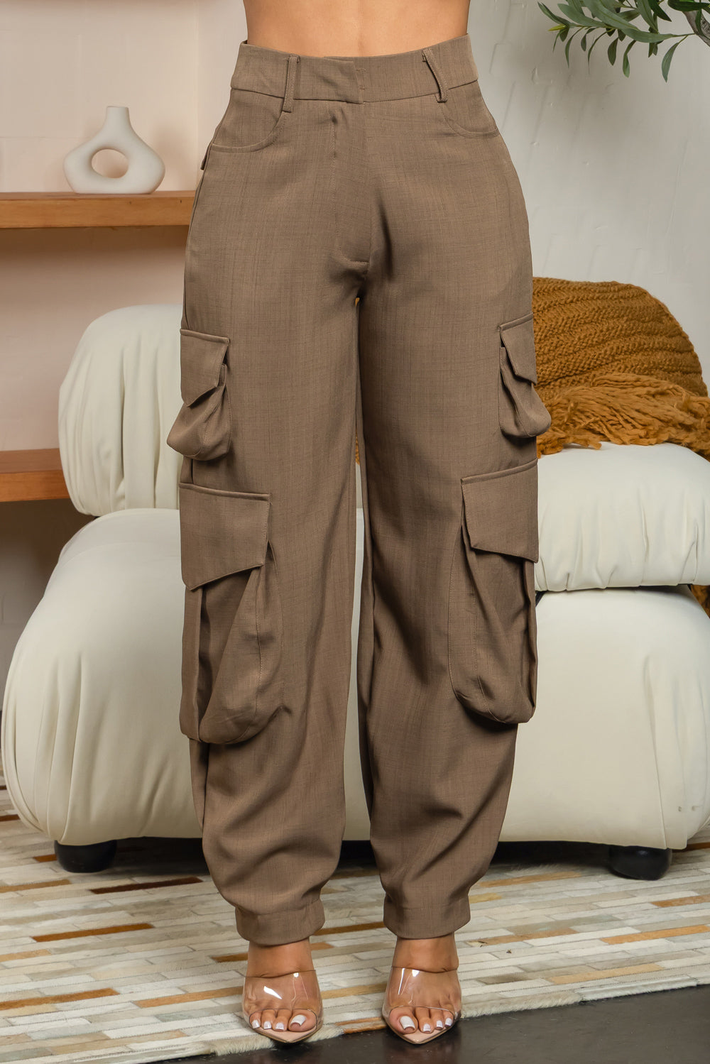 Balboa Fashion Chenoa Cargo Pants - Brown