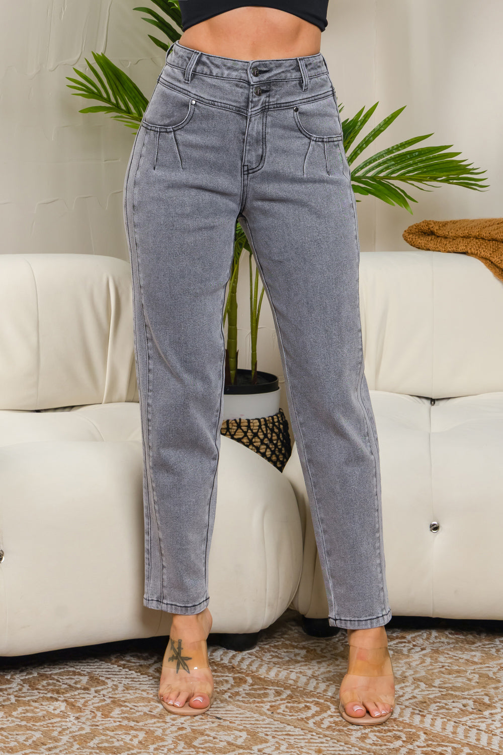 Balboa Fashion Justin Stretch Skinny Jean - Black