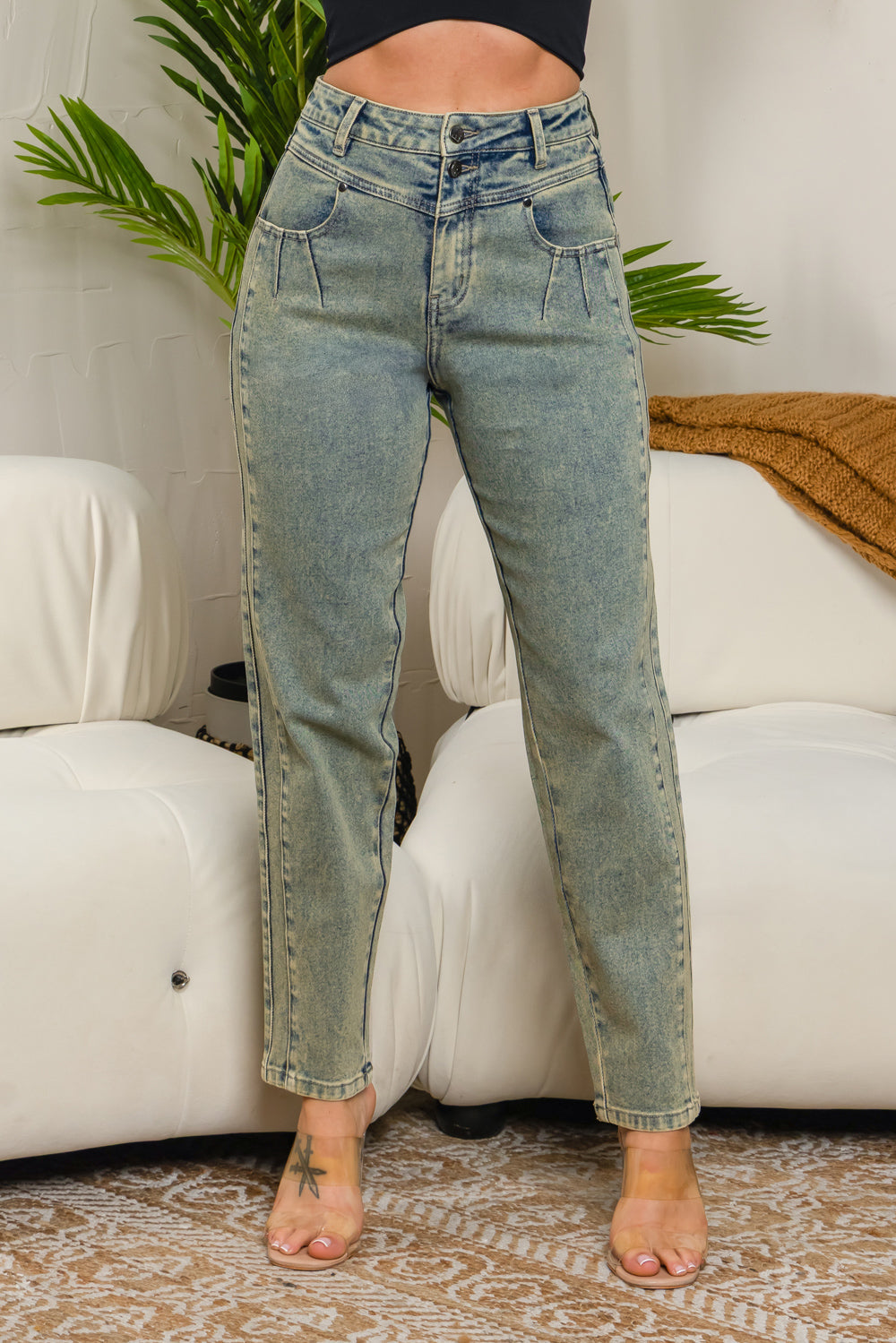 Balboa Fashion Justin Stretch Skinny Jean - Vintage Blue