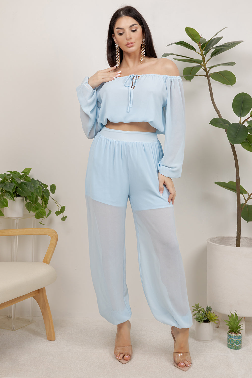 Balboa Fashion Orion Two-Piece Jogger Set - Blue