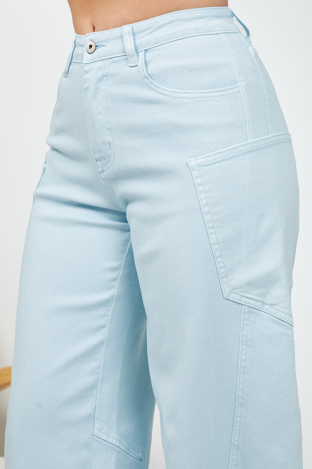 Balboa Fashion Rosalia Stretch Bubble Jean - Blue