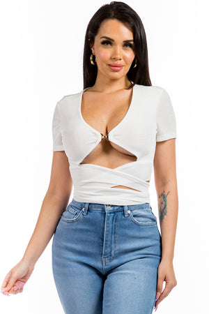 Gales Crop top with laces