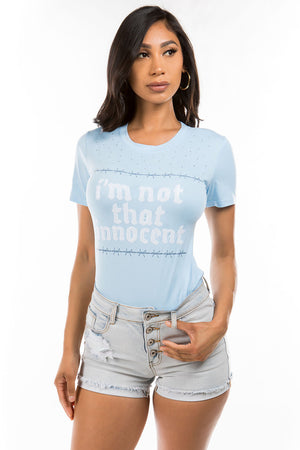 Marchelsea I'm not that innocent t-shirt