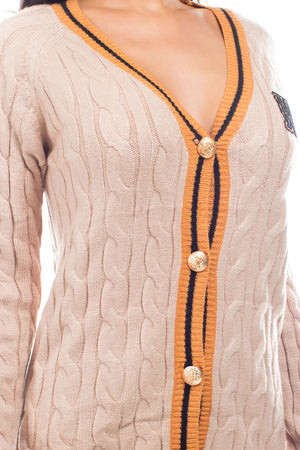 Flavia Balboa lovers Knit cardigan